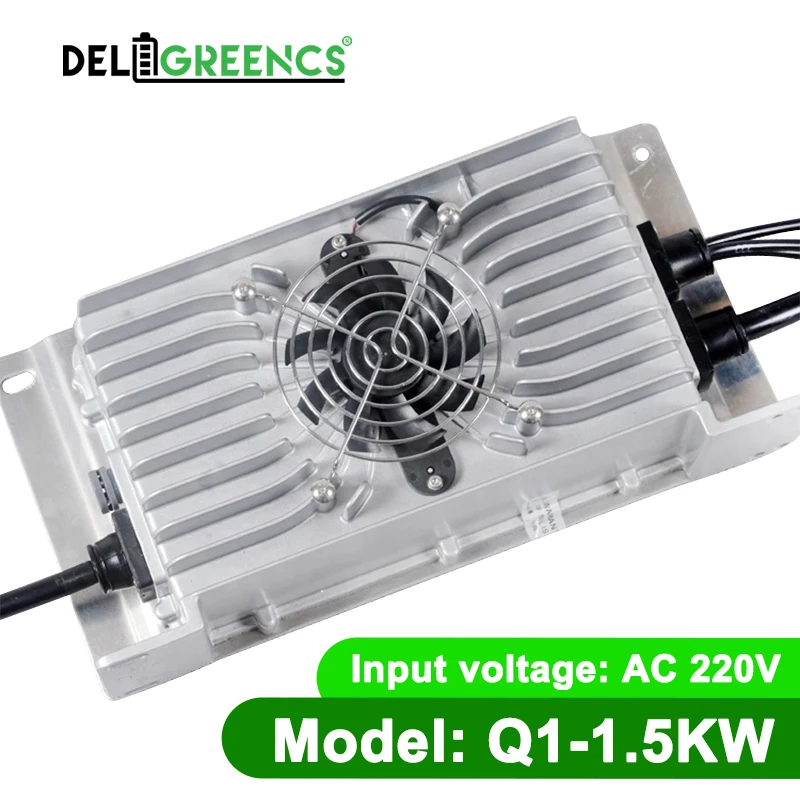 Fast Smart 1.5KW Charger For EV Car Motorcycle TC Can Protocol 24V 36V 48V 60V 72V 25A On Board Waterproof Portable | Электроника