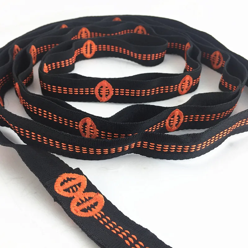 

New Style Outdoor Hammock Only Tied Tree Tying Bandage Cloth High Load-Bearing Profession Webbing Eno Rings Bandlet