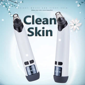 

Electric Blackhead Remover Skin Care Deep Pore Cleaner Acne Pimple Removal Vacuum Suction Care Tool USB Beauty Blackhead Remover
