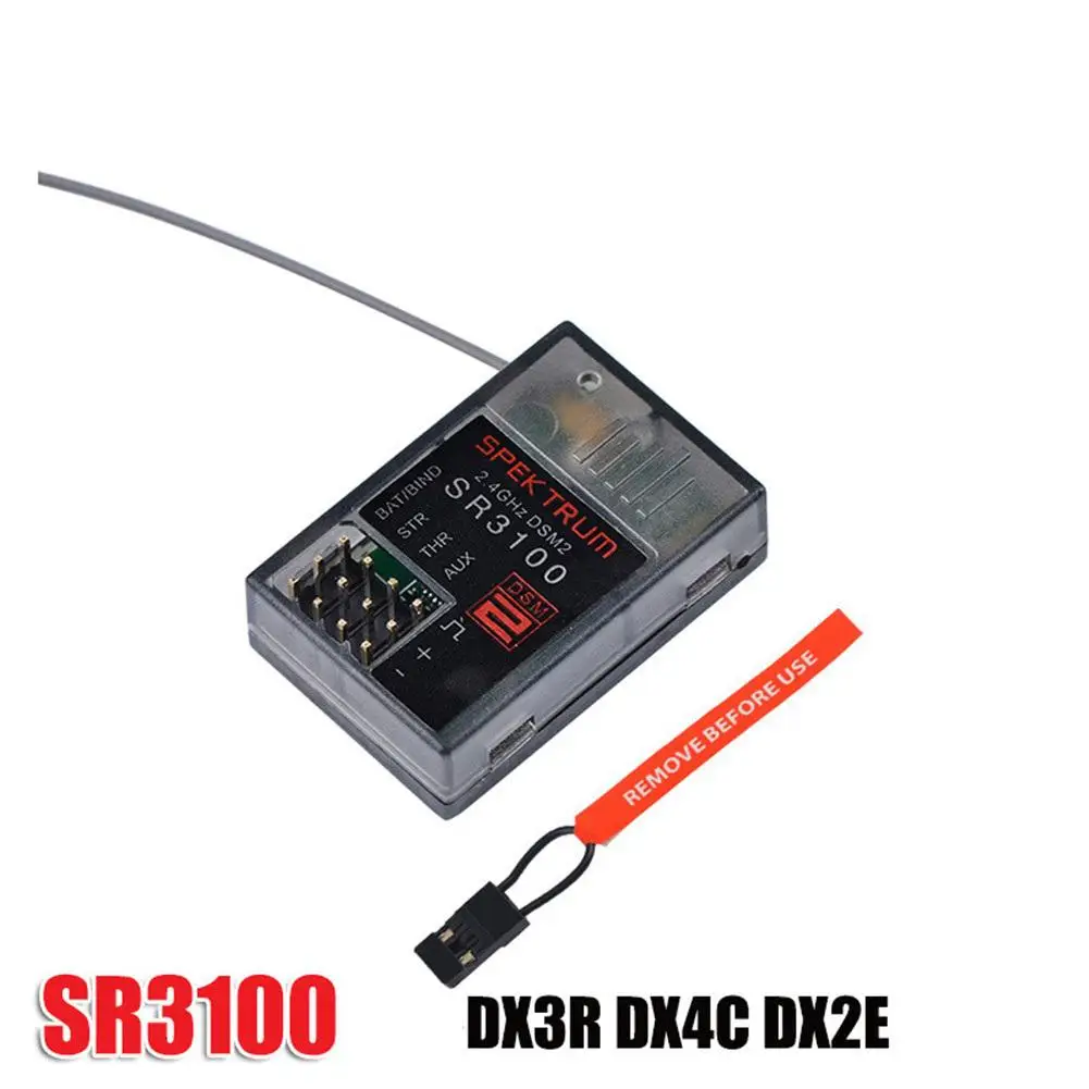 SR3100 3-канальный приемник костюм для DX3R DX2E DX5C RX 1/18 масштаб шасси RC автомобиль