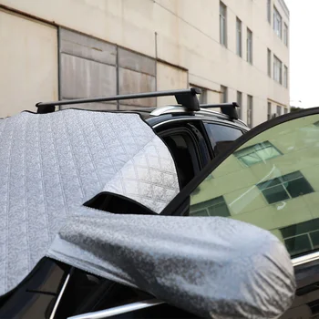 

Foldable Accessory Antifreeze Magnetic Snow Shield Mirror Car Protector Frost Ice Window Windshield Cover Dust Proof Thickened