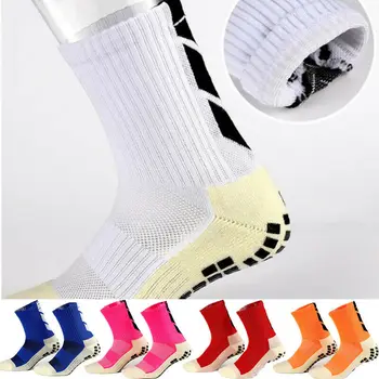 

Men Women Sports Sock Football Socks Basketball Sports Anti Slip Socks 6 Colors New Unisex Anti Slip Soccer Running Absorb Sweat