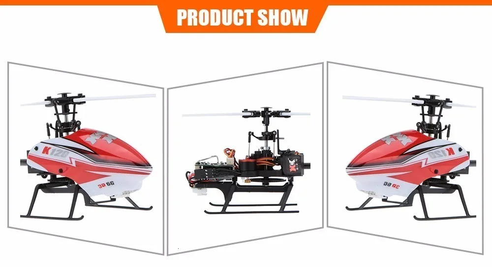 Список игрушек с дистанционным управлением вертолеты XK K120 2,4G 6CH 3D/6G система бесщеточный мотор готов к полету игрушки дистанционного управления VS V966 V977