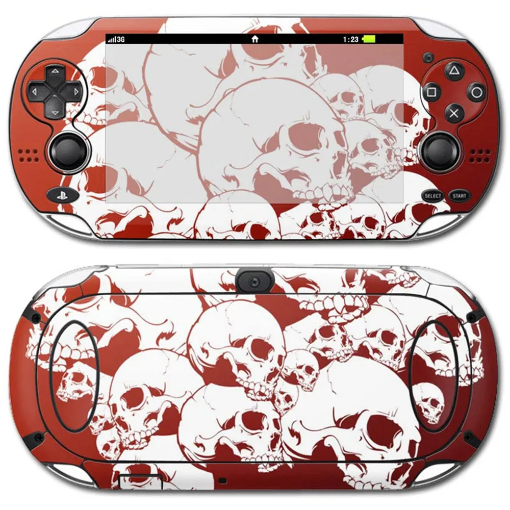 Chirstmas gift Design Games Accessories Vinyl Decal for PS vita 1000 Skin Sticker 