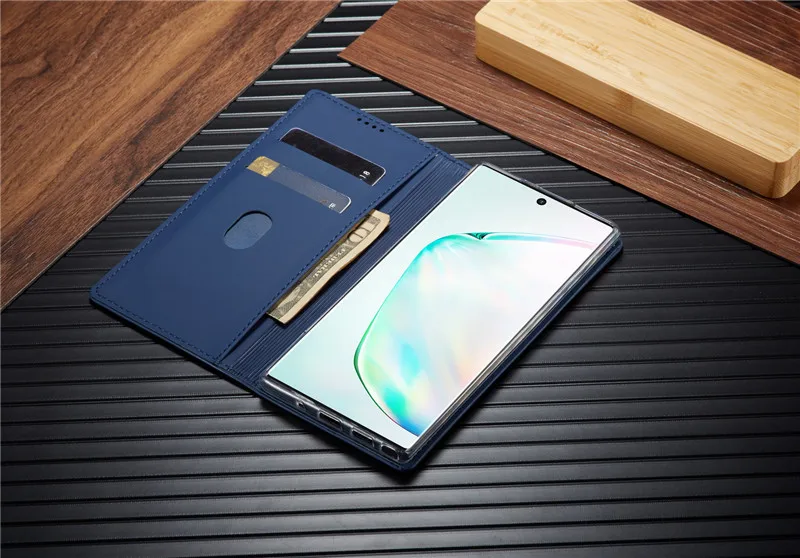 Для samsung Galaxy Note 10 Чехол Galaxy Note 10 Plus чехол кожаный бумажник чехол для телефона для samsung Galaxy Note 10 Plus флип-чехол