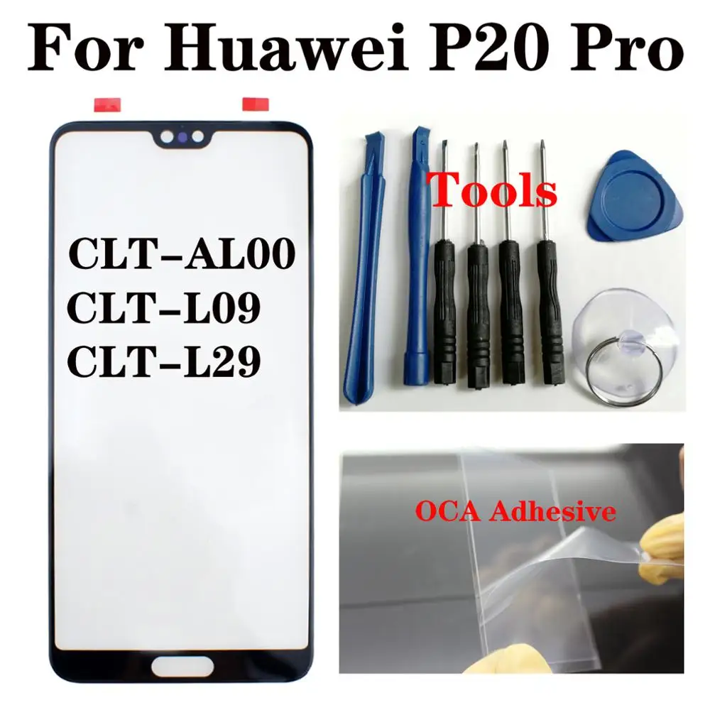 

Shyueda For Huawei P20 Pro CLT-AL00 CLT-L09 CLT-L29 Outer Front Screen Glass Replacement Parts
