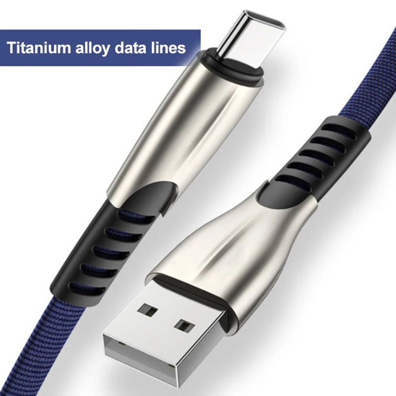 Usb type-C кабель для samsung S10 huawei P30 Pro Быстрая зарядка type-C кабель для зарядки мобильного телефона USB C кабель для samsung S9 S8 шнур
