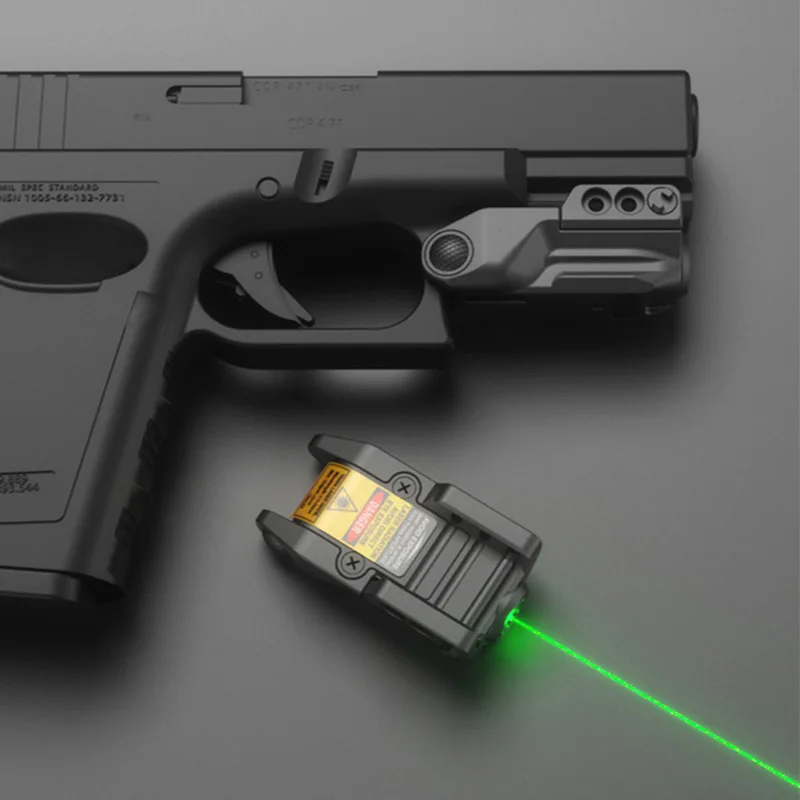 Встроенный перезаряжаемый зеленый 9 мм лазерный прицел для Sig Sauer P320 Walther P22 Subzero