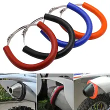 Motorcycle Accessories Silencer/Round Oval Exhaust Protector Can Cover for EXC-F/EXC/SX-F 450/350/530/525/500 Auto Accessories
