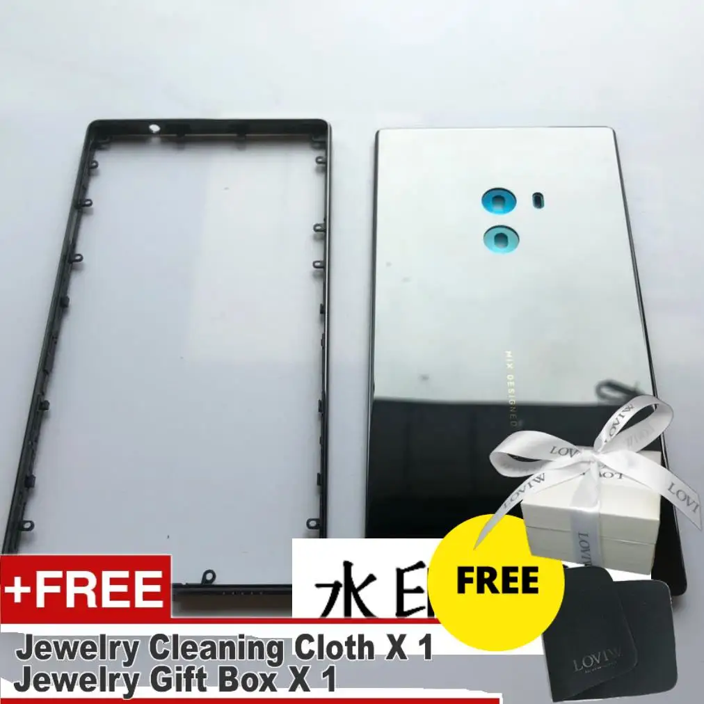 Axisinternational для 6," Xiaomi mi x/mi x Pro 18K версия керамическая передняя со средней лицевой панелью+ задняя крышка батарейного отсека