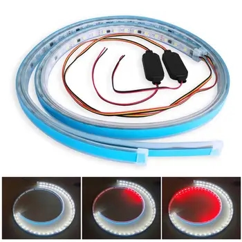 

A pair of new car door scanning lights 72LED door lights warning lights running horse lights car accessories