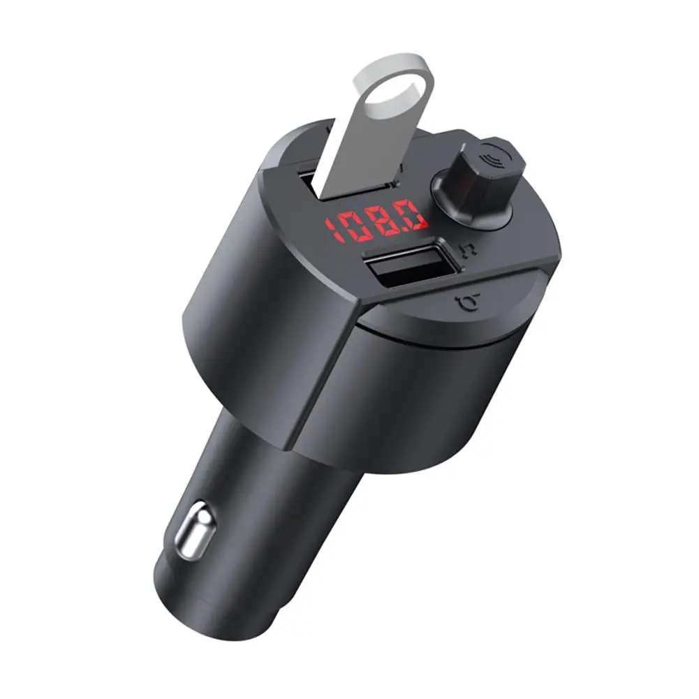 NEW MP3 Player Car Handsfree Wireless Bluetooth Kit FM Transmitter LCD USB Modulator Accessories #W1 | Электроника