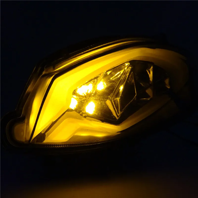 Waase E-Mark задний светильник задний стоп-сигналы поворота мигалка Интегрированный Светодиодный светильник для Suzuki GSX-S1000 GSX-S1000F GSXS1000Z 15-20
