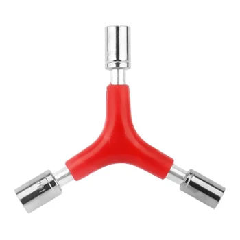 

3 Way Hexagon Wrench Spanner Socket Bicycle Repair Tool Key Triangle Cycling Mountain Bike Repair Tool
