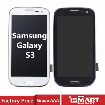 

Brand New LCD for Samsung Galaxy S3 Display Touch screen Digitizer Assembly I9300 I9300i I9301 I9301i I9305 Gt-i9300 with Frame