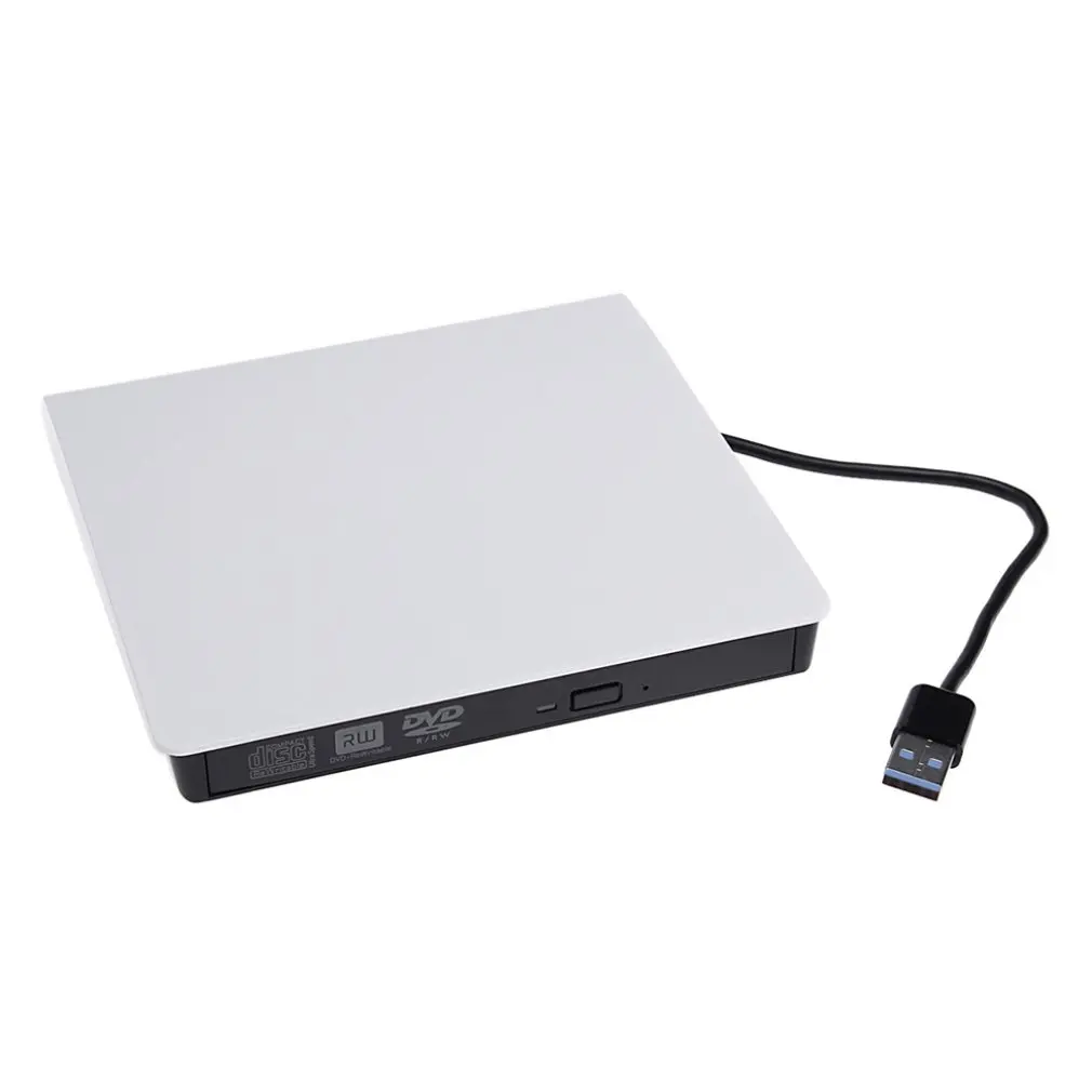  USB 3.0 External Drive DVD-ROM CD-RW DVD-RW Burner Player Portable Reader Slim for Windows7/8/10 La