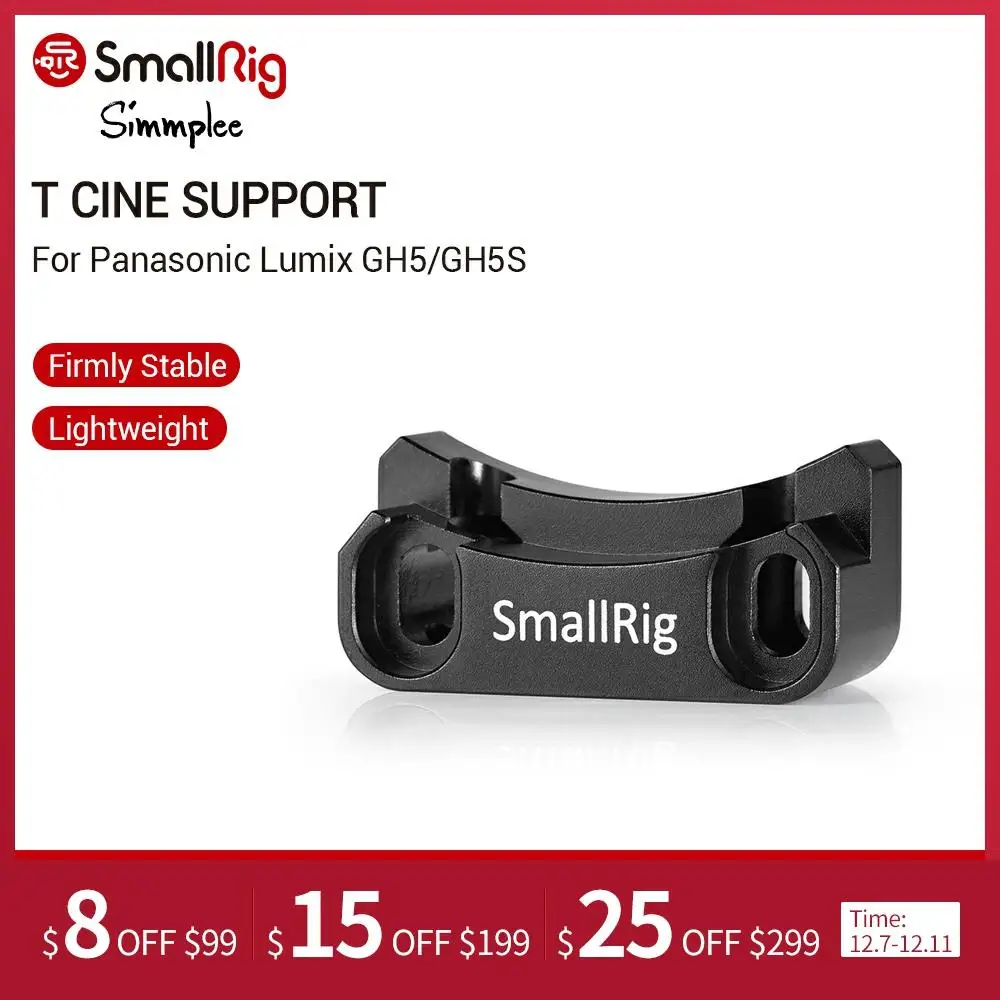 SmallRig T CINE поддержка для Panasonic Lumix GH5/GH5S камера клетка адаптер объектива