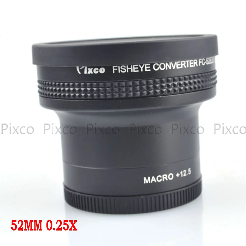 52 Millimetri 0.25X Super Macro Wide Angle Fisheye Lens Per Canon Nikon Pentax Dslr Slr Macchina Fotografica 52 Millimetri Lens Discussione