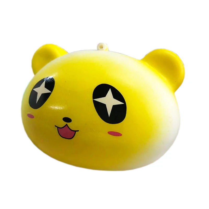 Kawaii Smile Bear Squeeze Toys медленно восстанавливающий крем ароматизированный снятие стресса мягкие игрушки антистресс для детей Детские игрушки 10*7 см