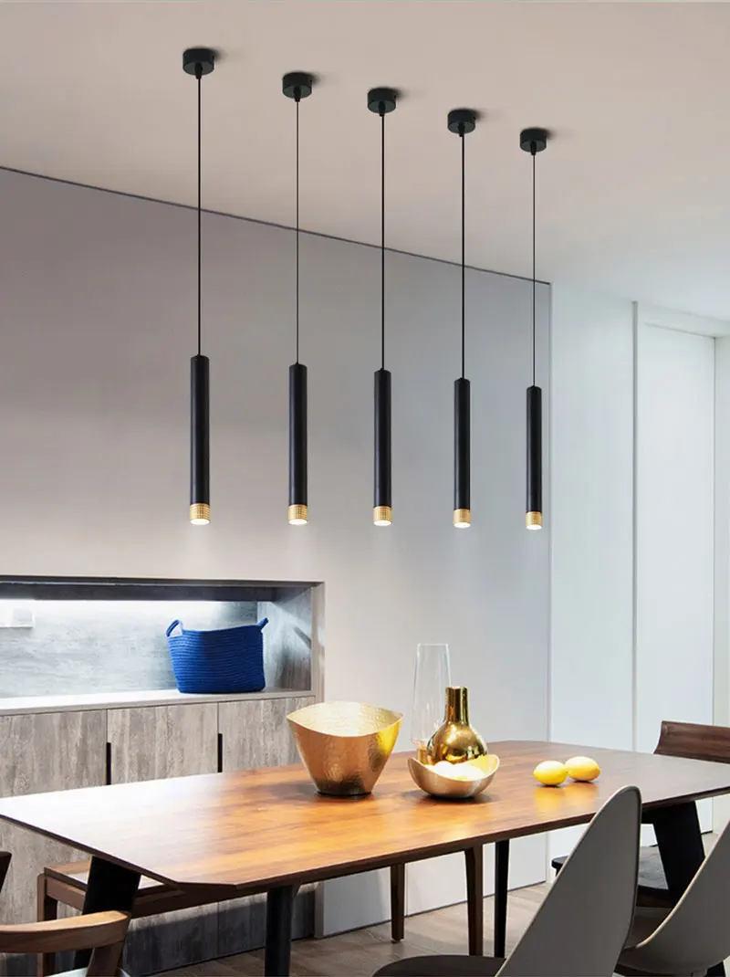 Трековые светильники на кухне