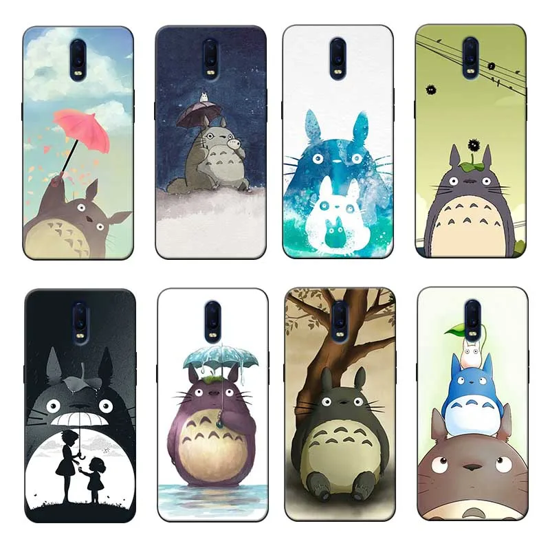 For oneplus one plus 7 pro 7t 6 6t 5t Clear Soft Silicone Phone Case Cute Totoro Spirited Away |