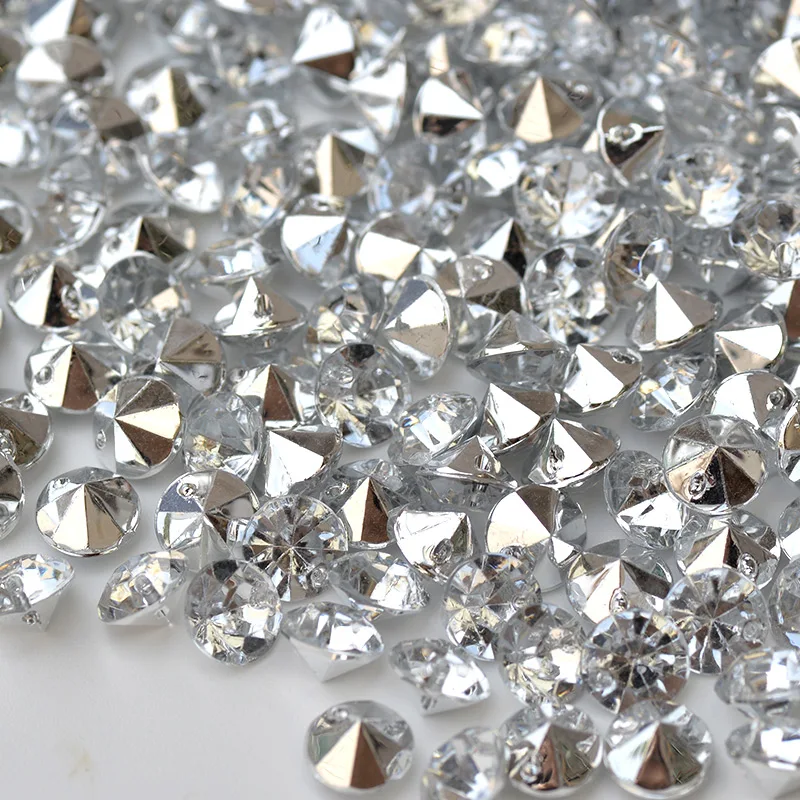JUNAO-8mm-Clear-White-Crystal-Sewing-Rhinestones-Acrylic-Stones-Sew-On-Point-Gems-Round-Strass-for (4)