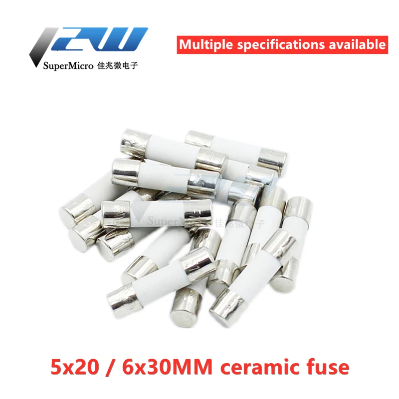 FUSIBLE 5 x 20mm RAPIDE 0.1A (10 pcs/boîte) | Leroy Merlin