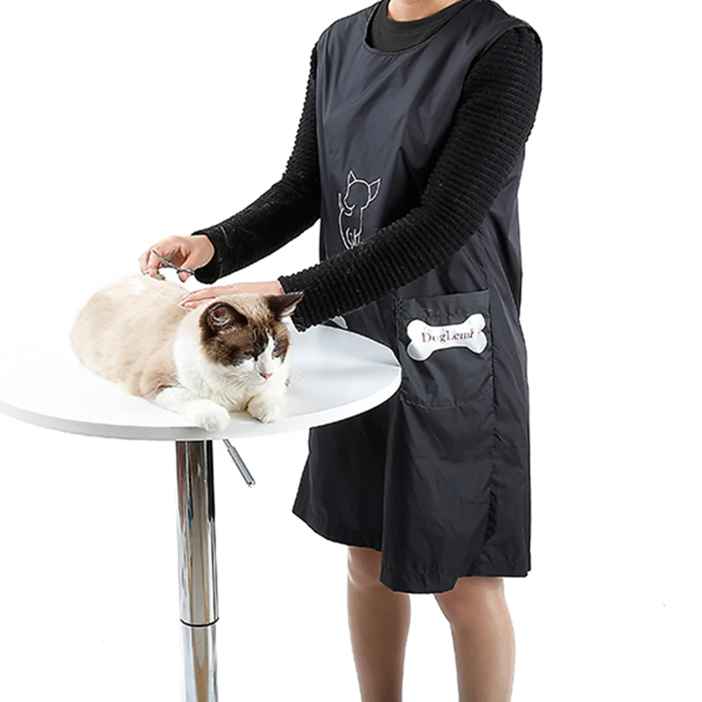 Delantal impermeable para aseo de mascotas, ropa de trabajo para hombres y mujeres