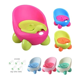 6 cores portátil bebê potty treinamento toalete mini carro acampamento panela pedestal pan meninas menino crianças wc cadeira com encosto
