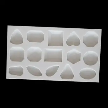 

Cabochon Gemstone Silicone Mold Large Oval Round Shape Resin Epoxy Jewelry DIY Dried Flower Resin Decorative DIY Hand Crafts