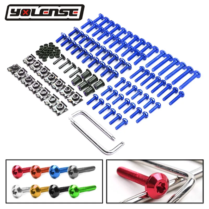 Motorcycle Accessories Fairing windshield Body Work Bolts Nuts Screws For Honda CB400 VTEC CBR600 F4 F4I CBR600RR F5 CBR1000RR | Автомобили