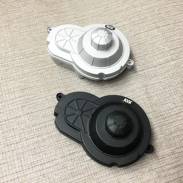 KYX гоночная металлическая верхняя коробка передач Корпус Трансмиссия Spur gear крышка обновления аксессуары для радиоуправляемого гусеничного автомобиля Axial SCX10 II 90046