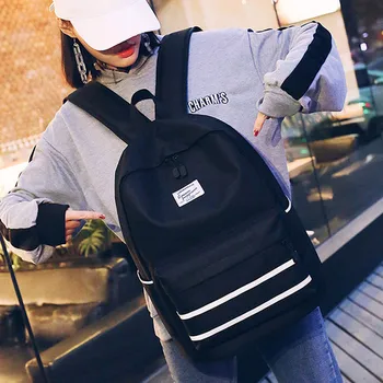 

Women 2020 New Reflective Strip Backpack Fashion Student Bag Outdoor Backpack Travel Backpacks Female School Bag Hot Sale #R25