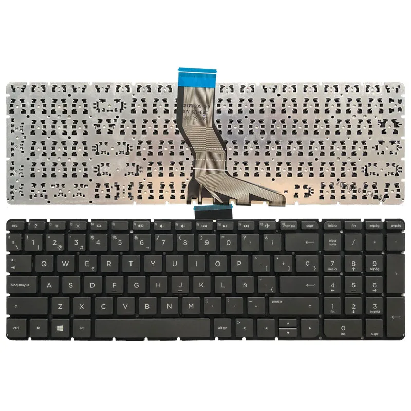 Испанская клавиатура для ноутбука hp 15 AN000 an097nr an044nr an067nr an098nr an050nr SP