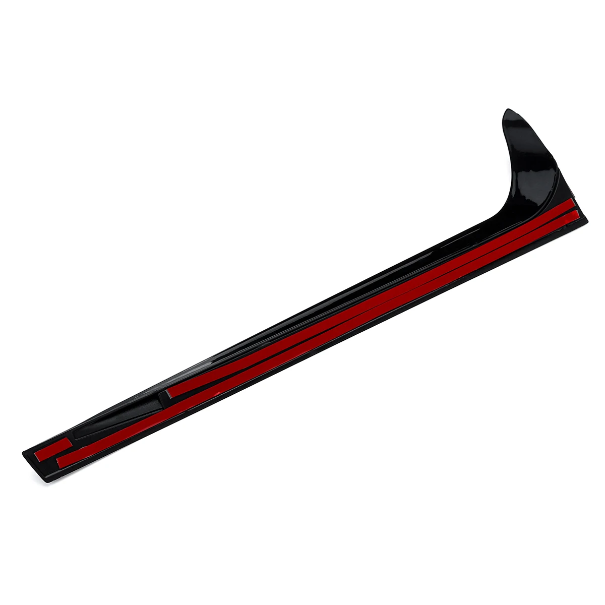 2PCS Rear Window Side Spoilers Glossy Canard Canards Splitter For VW for Polo MK5 2011-/MK6+ Car Styling Accessori