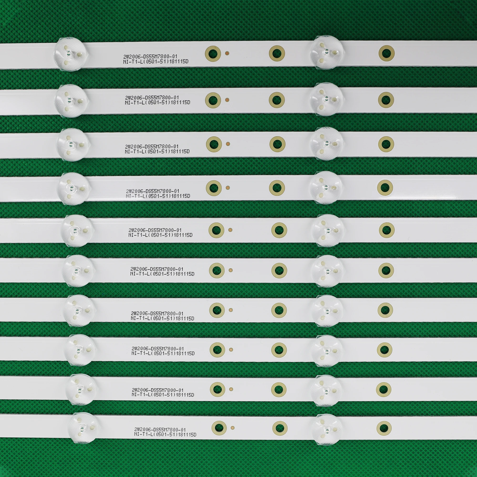 TI5510DLEDDS 2W2006-DS55M7800-01 DS55M78-DS02-V01 DSBJ-WG 5LED 3V 53CM