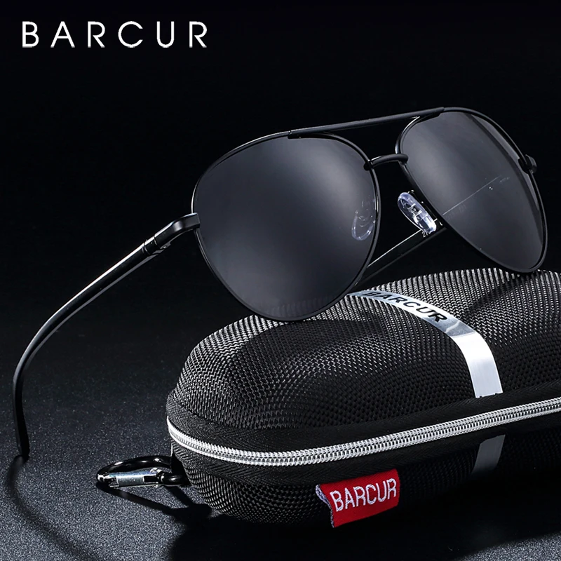 BARCUR очки, аксессуары, мужские солнцезащитные очки,, мужские солнцезащитные очки, поляризационные солнцезащитные очки для мужчин