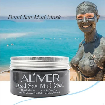 

Dead Sea Mud Mask For face body - Spa Quality Pore Reducer to Help with Acne, Blackheads and Oily Skin Tightens Skin for A Healt