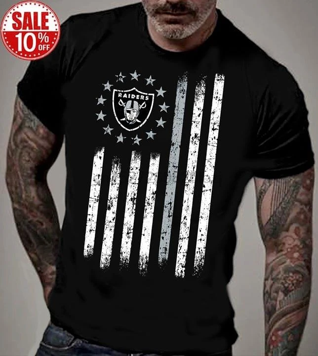 Raider регби футбол Американский Топ тройник Флаг Футболка | Мужская одежда