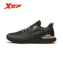 Xtep динамическая пена модная мужская обувь для бега Весна новая обувь для бега дышащая Спортивная обувь Мужская 981119110306