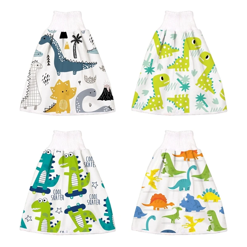 

2 in 1 Comfy Baby Diaper Skirt Pure Cotton High Waist Waterproof Shorts Pants