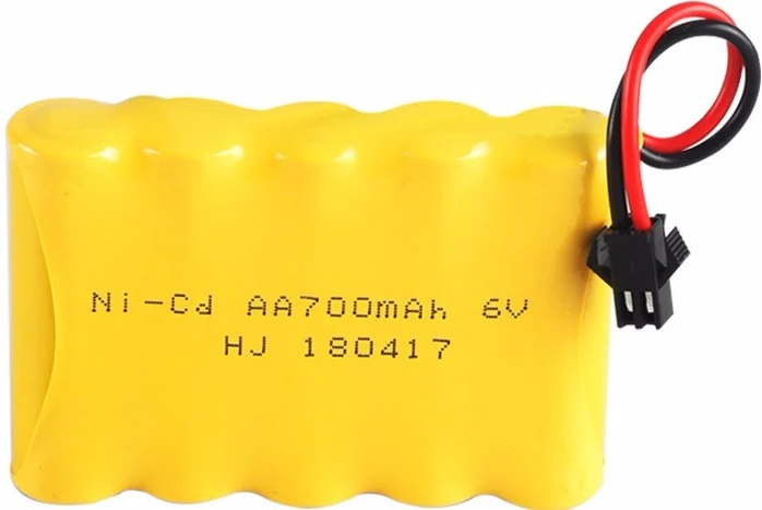 SM Plug) 6 в 700 мАч батарея+ USB зарядное устройство для радиоуправляемых игрушек автомобили танки поезда роботы лодки пистолеты Ni-CD AA 6 в перезаряжаемый аккумулятор