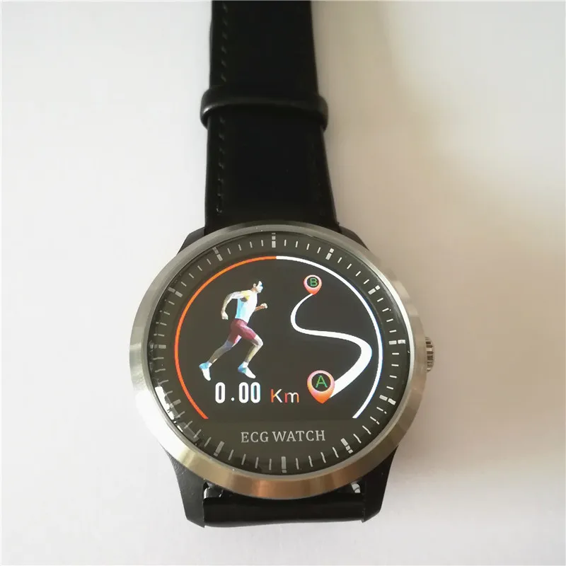 N58 ECG PPG Смарт часы с электрокардиографом ЭКГ дисплей Холтер ЭКГ монитор сердечного ритма кровяное давление Smartwatch