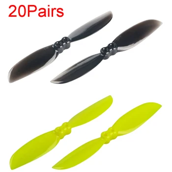 

20Pairs LDARC 75MM 1.5Hole 3Inch 2-Blade Toothpick Machine Propeller AK123 1103 1104 1105 Motor Part for RC Aircraft Drone