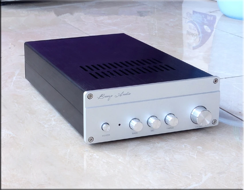 

Z-005 AT100 TDA7293 Power Amplifier Digital Amp 3-Way Active Abundant Energy 8ohm 100W x 2 10HZ-40KHZ OMRON Protection Circuit