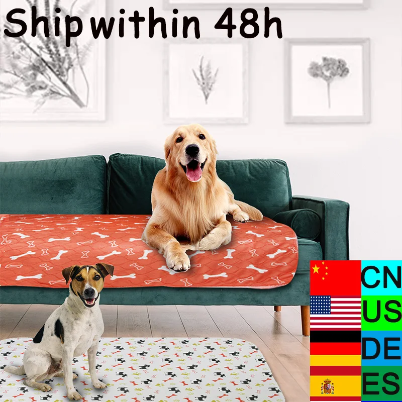 Reusable Diapers For Dog Bed Urine Water Absorbency Diaper Sleeping Pet Pee Absorbent Mat Puppy Training Pad | Дом и сад