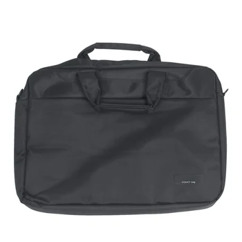 

Laptop bag case 17 inch Nylon airbag shoulder handbag computer bags Waterproof Messenger Women men Notebook bag(Black No Airbag)