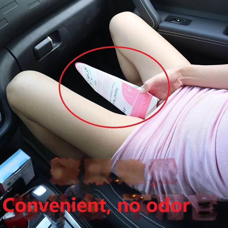 

4PCS 700ml Emergency Portable Car Urine Bag Vomit Bags Mini Mobile Toilets Handy Unisex Disposable Urinal Toilet Bag