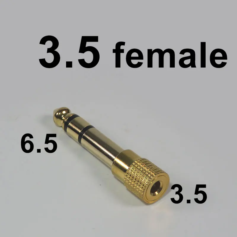 WAKEWO 3,5 до 6,35 мм до 3,5 мм стерео преобразования plus 6,5 мм конвертер наушников изгиб jack 3,5 мм двухканальный 4 контактный шнур