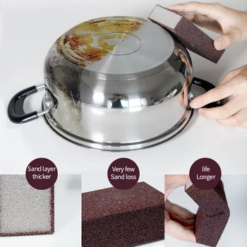 

1PC Nano Sponge Eraser for Removing Rust Cleaning Cotton Kitchen Gadgets Accessories Descaling Clean Rub Pot Kitchen Tools